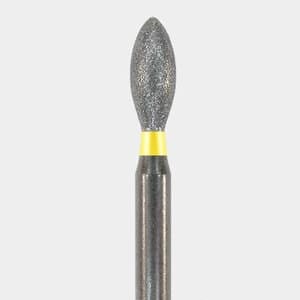 Microcopy NeoDiamond Finishing Diamond Bur, FG #3923, Very Fine Grit, Football Shape, Sterile, Single Patient Use, 25/Pack thumbnail 4