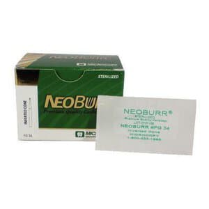 NeoBurr® Operative Carbide Bur, FG, Inverted Cone #33-1/2, 0.6 mm Diameter, 0.5 mm Length, 50/Pkg thumbnail 3