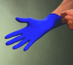 Microflex Cobalt Nitrile Exam Gloves, Powder Free, Textured, Medium, Blue, 100/Box, N192 thumbnail 11
