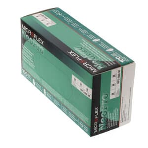 Microflex NeoPro Chloroprene Exam Gloves, Powder-Free, Non-Sterile, Medium, Green, Textured, 100/Box, NPG-888-M thumbnail 13