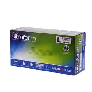 Ultraform® Powder Free Nitrile Exam Gloves, Large, Cobalt Blue, Textured, Non-Sterile, 300/Box, UF-524-L thumbnail 13