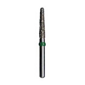 Midwest® #856L/018 Coarse Multi-Use Diamond Taper Round Long FG Bur, 1.8 mm Diameter, 9.0 mm Length, 5/Pkg thumbnail 3