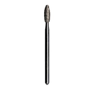 Midwest® Multi-Use Diamond Bur FG #379/018, Fine Grit, Esthetic Trimming Egg (Football) Shape, 1.8 mm Diameter, 3.4 mm Length, Friction Grip, 5/Pkg, 471423 thumbnail 5
