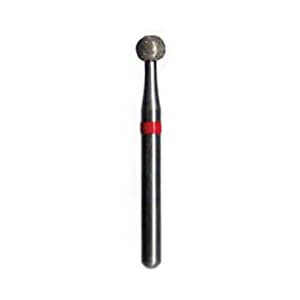 Midwest Multi-Use Diamond Bur FG #801/012C, Coarse Grit, Round Head, 1.2 mm Diameter, 1.2 mm Length, Friction Grip, 5/Pkg, 471019 thumbnail 5