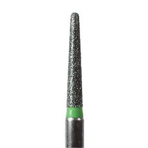 Midwest® Multi-Use Diamond Bur FG #850-016C, Coarse Grit, Taper Long Round End, 1.6 mm Diameter, 10.0 mm Length, Friction Grip, 5/Pkg, 471175 thumbnail 5