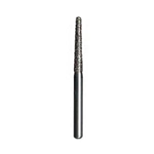 Midwest® Multi-Use Diamond Bur FG, Coarse, Taper Round End Long, #850-023C, 2.3 mm Diameter, 10.0 mm Length, 5/Pkg, 471177 thumbnail 4