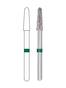 Midwest Multi-Use Diamond Bur 878K-018C, FG, Coarse, Taper Modified Bevel, 5/Pk, 471327 thumbnail 5