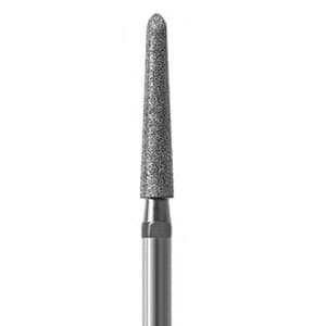 Midwest Multi-Use Diamond Bur FG #878K-021C, Coarse Grit, Taper Modified Bevel, 2.1 mm Diameter, 8.0 mm Length, Friction Grip, 5/Pkg thumbnail 4