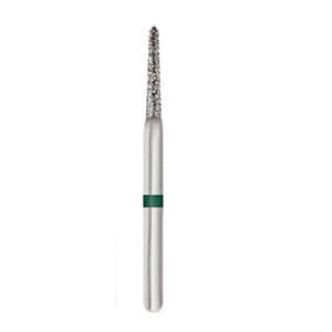 Midwest Multi-Use Diamond Bur FG 879K-016C, Coarse, Taper Modified Bevel, 1.6 mm Diameter, 10.0 mm Length, 5/Pk thumbnail 3