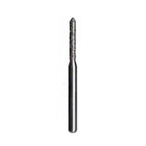 Midwest Multi-Use Diamond Bur, Coarse, Cylinder Bevel, FG, 1.4mm Diameter, 8.2mm Length, 5/Pk, 471353 thumbnail 6