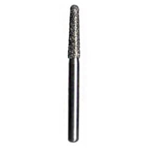 Midwest Diamond Bur FG 856-016F, Fine Grit, Round End Taper, Friction Grip, 1.6 mm Diameter, 8.0 mm Length, 5/Pk thumbnail 4