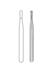 Midwest Multi-Use Diamond Bur FG 330D/009, Medium Grit, Pear Shape, Friction Grip, 5/Pk, 471490 thumbnail 5
