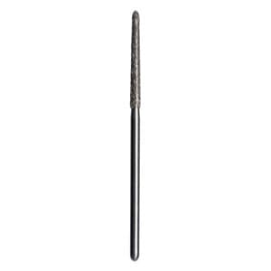 Midwest® #856/021 Medium Multi-Use Diamond Taper Round FG Bur, Friction Grip, 2.1 mm Diameter, 8.0 mm Length, 5/Pkg thumbnail 3