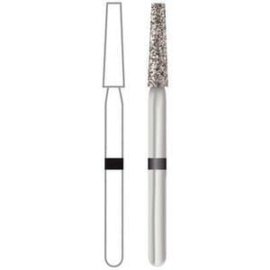 Midwest® Multi-Use Diamond Bur FG #847-018SC, Super Coarse, Taper Flat End, 1.8 mm Diameter, 8.0 mm Length, 5/Pkg, 471134 thumbnail 5