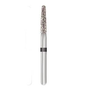 Midwest® #856/016 Super Coarse Multi-Use Diamond Bur, Taper Round End, Friction Grip Short Shank, 1.6 mm Diameter, 8.0 mm Length, 5/Pkg thumbnail 3