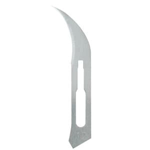 Miltex-Integra Carbon Steel Sterile Surgical Blade #12, Disposable, Each - CARBON STEEL STERILE BLADES #12 EACH - Image 1
