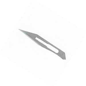 Miltex-Integra Carbon Steel Sterile Surgical Blade #25, Disposable, Each - CARBON STEEL STERILE BLADES #25 EACH - Image 1
