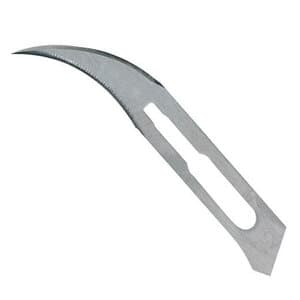 Miltex-Integra Stainless Steel Sterile Surgical Blade #12B, Each - STAINLESS STEEL STERILE BLADES #12B EACH - Image 1