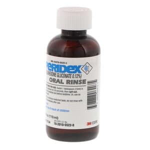 3M Peridex Chlorhexidine Gluconate 0.12% Oral Rinse, Herbal Mint, 4 oz Bottle, 12134 thumbnail 9