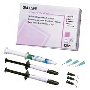 3M Clinpro Sealant Introductory Kit Syringes, Light Cure, Pink-to-White Color Change, 2 x 1.2 mL Syringes, 12626 thumbnail 15