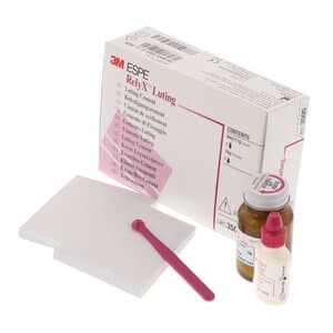 3M RelyX Luting Cement Introductory Kit, Hybrid Glass Ionomer Permanent Cement, Powder & Liquid, 16 g Powder / 9 mL Liquid, 3505 thumbnail 15