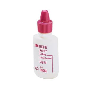 3M RelyX Luting Cement Glass Ionomer Liquid, 9 mL Bottle - RELYX LUTING CEMENT GLASS IONOMER LIQUID 9ML - Image 1