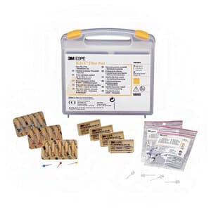3M RelyX Fiber Post Intro Kit, 56860, 15 Posts (5 Each Size 1/2/3), 4 Drills, 20 Elongation Tips thumbnail 11