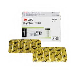3M RelyX Fiber Post 3D Glass Fiber Post Refill, Size 1 (1.3mm dia.), Yellow, 10/Pack, 56949 thumbnail 11