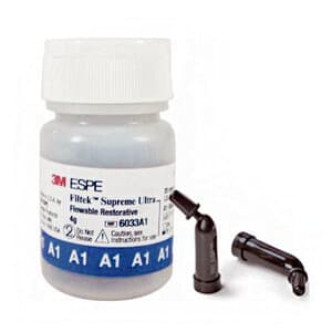 3M Filtek Supreme Ultra Flowable Restorative, Shade A1, 0.2 g Capsules, Refill Pack of 20 - FILTEK SUPREME ULTRA FLOW CAPS REFILL A1 PK 20 - Image 1