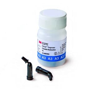 3M Filtek Supreme Ultra Flowable Restorative, Shade A3, 0.2 g Capsules, Refill, Pack of 20 - FILTEK SUPREME ULTRA FLOW CAPS REFILL A3 PK 20 - Image 1