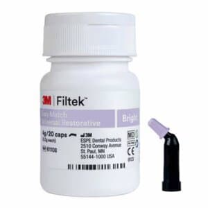 3M Filtek Easy Match Universal Restorative Capsules, Bright Shade, 0.2g, 20/Pk, 6110B thumbnail 7