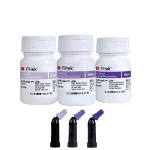 Filtek Easy Match Universal Restorative Kit, Assorted Shades, 60 Capsules (0.20 g each) - Filtek Easy Match Universal Restorative Kit Asst Shades 60 capsules - Image 1