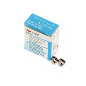 3M Unitek Stainless Steel Primary Molar Crown, Upper Left First Molar, Size 2 (UL2), 5/Box, 900112 thumbnail 11