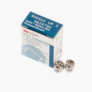 3M Unitek Stainless Steel Permanent Bicuspid Crown, Upper Right First Bicuspid, Size 2 (2UR), 5/Box, 900522 thumbnail 11