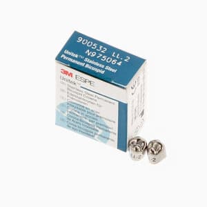 3M Unitek Permanent Stainless Steel Crowns, Lower Left First Bicuspid, Size 2 (2LL), 5/Box, 900532 thumbnail 11