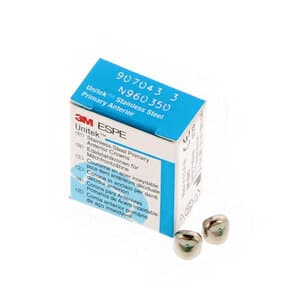 3M Unitek Stainless Steel Primary Anterior Crowns, Upper Cuspid, Size 3U, 5/Box, 907043 thumbnail 12