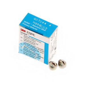 3M Unitek Stainless Steel Primary Anterior Crowns, Upper Cuspid, Size 4U, 5/Box, 907044 thumbnail 12