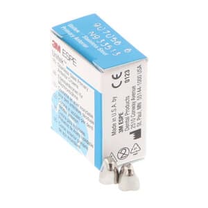 3M Unitek Stainless Steel Primary Anterior Crown, Size 6L (Lower Cuspid), Pkg/5 - UNITEK CROWNS LC6 SS PRIMARY ANTERIOR - Image 1