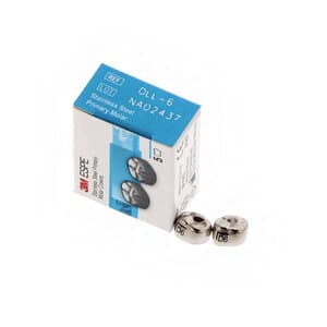 3M™ ESPE™ Stainless Steel Primary Molar Crowns, Size 6, Lower Left First Primary Molar, D-LL-6, Box of 5 thumbnail 5