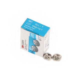 3M™ ESPE™ Stainless Steel Primary Molar Crowns, Size 7, Lower Left First Primary Molar, D-LL-7, Box of 5 thumbnail 5
