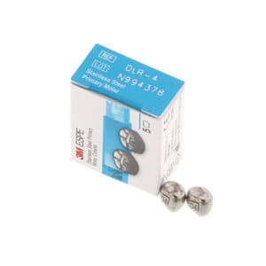 3M™ ESPE™ Stainless Steel Primary Molar Crown, Size 4, Lower Right First Primary Molar (DLR4), Box of 5 thumbnail 5