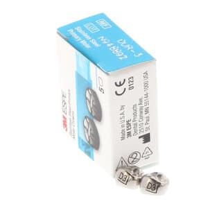 3M™ ESPE™ Stainless Steel Primary Molar Crown, Size 3, Upper Right First Primary Molar, D-UR-3, Box of 5 thumbnail 12