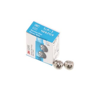3M™ ESPE™ Stainless Steel Primary Molar Crown, Size ELR3, Lower Right Second Primary Molar, Box of 5 thumbnail 12