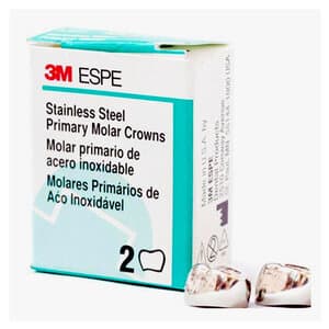 3M™ ESPE™ Stainless Steel Primary Molar Crown, Size ELR5 (Lower Right Second Primary Molar), Box of 5 thumbnail 11