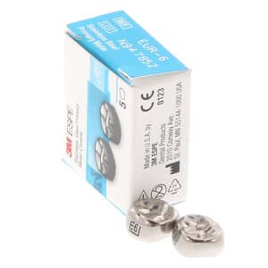 3M ESPE Stainless Steel Primary Molar Crown, Size EUR6, Upper Right Second Primary Molar, 5/Box, E-UR-6 thumbnail 10
