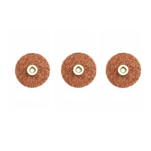 EC Moore Paper Discs Brass Center 3/4" Garnet Coarse, 200/Pk thumbnail 5