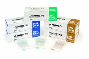 J. Morita Disposable Dental Needle, Plastic Hub, 30 Gauge Long (25mm), Blue, 100/Box, 20-30GL thumbnail 18