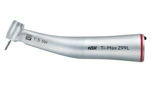 NSK Ti-Max Z99L High Speed Electric Handpiece, 1:5 Increasing, 100° Head, Push Button DURAPOWER Chuck, Optic, Quattro Spray, CA13140001 thumbnail 5
