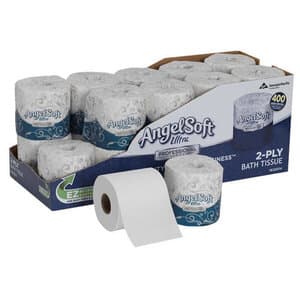 Angel Soft PS Premium Embossed 2-Ply Bathroom Tissue, 20 Rolls (4" x 4.05" Sheet) - ANGEL SOFT 2-PLY PREMIUM BATHROOM TISSUE CS20 - Image 1