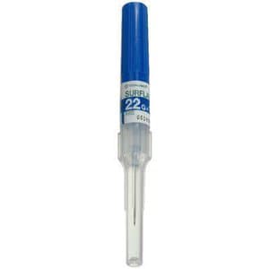 Terumo Surflash IV Polyurethane Catheter, 22G x 1", Blue, 50/Box, 1SR*FF2225 thumbnail 2